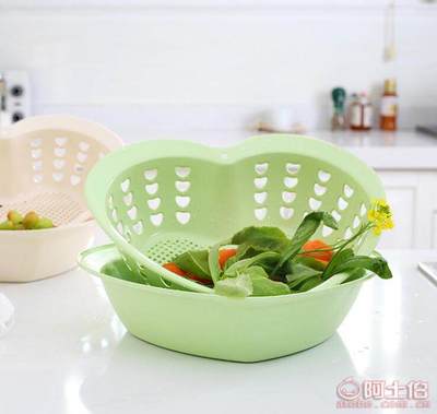 【Metka環保日用品廠家供應竹纖維日用品愛心果蔬篩盆套裝,竹纖維日用品廠家--廣東美特家】7556,價格,廠家,供應商,其他家居用品